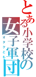 とある小学校の女子軍団（オタクども）