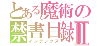 とある魔術の禁書目録Ⅱ（インデックス）