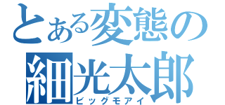 とある変態の細光太郎（ビッグモアイ）