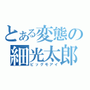 とある変態の細光太郎（ビッグモアイ）