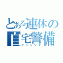 とある連休の自宅警備（ナッシング）