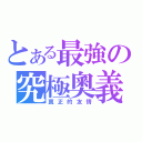 とある最強の究極奧義（真正的友情）