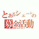 とあるシェーンの募金活動（ぼきんかつどう）