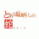 とある恥晒しの蛇（スネーク）