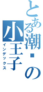 とある潮爱の小王子（インデックス）