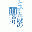 とある五段の山篭り（ダイエット）