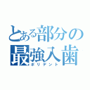 とある部分の最強入歯（ポリデント）