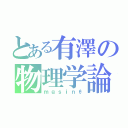 とある有澤の物理学論（ｍｇｓｉｎθ）