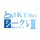 とあるＫＹＭのシークレットソードⅡ（売れんかいな）