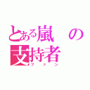 とある嵐の支持者（ファン）