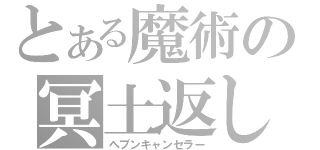 とある魔術の冥土返し（ヘブンキャンセラー）