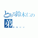 とある鈴木仁の弟（かわいい）