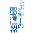 とある紳士の最強兵器（パンジャンドラム）