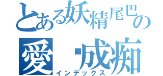 とある妖精尾巴の愛貓成痴ℓ奈（インデックス）