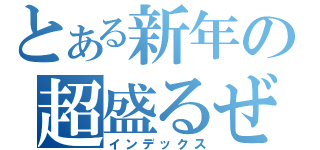 とある新年の超盛るぜ（インデックス）