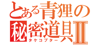 とある青狸の秘密道具Ⅱ（タケコプター）