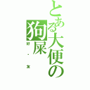 とある大便の狗屎Ⅱ（好碰友）