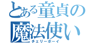 とある童貞の魔法使い（チェリーボーイ）