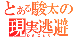 とある駿太の現実逃避（ひきこもり）