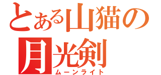 とある山猫の月光剣（ムーンライト）