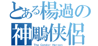 とある楊過の神鵰侠侶（Ｔｈｅ Ｃｏｎｄｏｒ Ｈｅｒｏｅｓ）