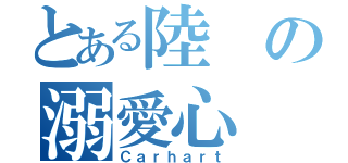 とある陸の溺愛心（Ｃａｒｈａｒｔ）