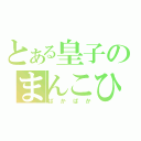 とある皇子のまんこひらけ（ぱかぱか）