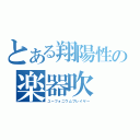 とある翔陽性の楽器吹（ユーフォニウムプレイヤー）