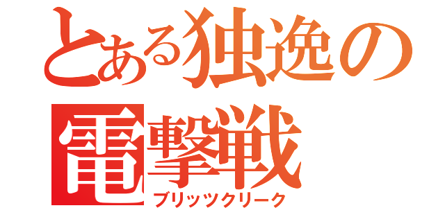 とある独逸の電撃戦（ブリッツクリーク）