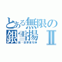 とある無限の銀雪揚Ⅱ（拒絕世界言令神）