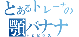 とあるトレーナーの顎バナナ（トロピウス）