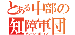 とある中部の知障軍団（グレイシーボーイズ）