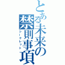 とある未来の禁則事項（シークレット）