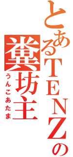 とあるＴＥＮＺの糞坊主（うんこあたま）