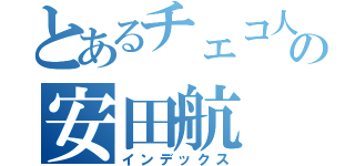 とあるチェコ人の安田航（インデックス）