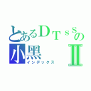 とあるＤＴｓＳの小黑Ⅱ（インデックス）