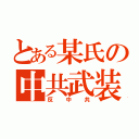 とある某氏の中共武装（反中共）