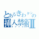 とあるきわタンの挿入禁術Ⅱ（オフパコ）