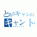 とあるキャンのキャント（パラドックス）