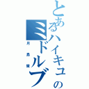 とあるハイキューのミドルブロッカー（月島蛍）