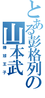 とある彭格列の山本武（棒球王子）