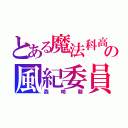 とある魔法科高校の風紀委員（森崎駿）