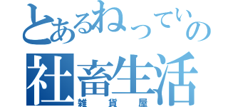 とあるねっていの社畜生活（雑貨屋）