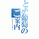 とある葡萄のご案内（インフォメーション）