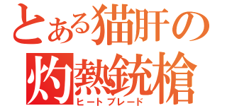 とある猫肝の灼熱銃槍（ヒートブレード）