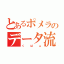 とあるポメラのデータ流出（くぱぁ）