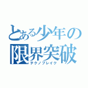 とある少年の限界突破（テクノブレイク）