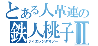 とある人革連の鉄人桃子Ⅱ（ティエレンタオツー）