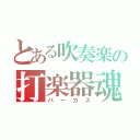 とある吹奏楽の打楽器魂（パーカス）