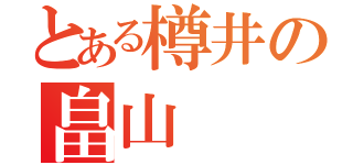 とある樽井の畠山（）